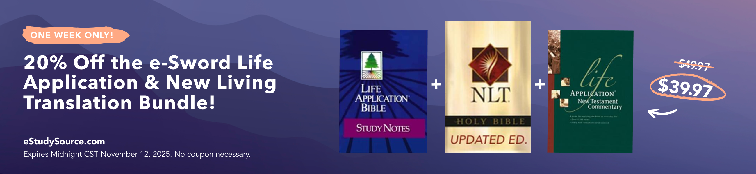 20% Off Life App NLT Bundle